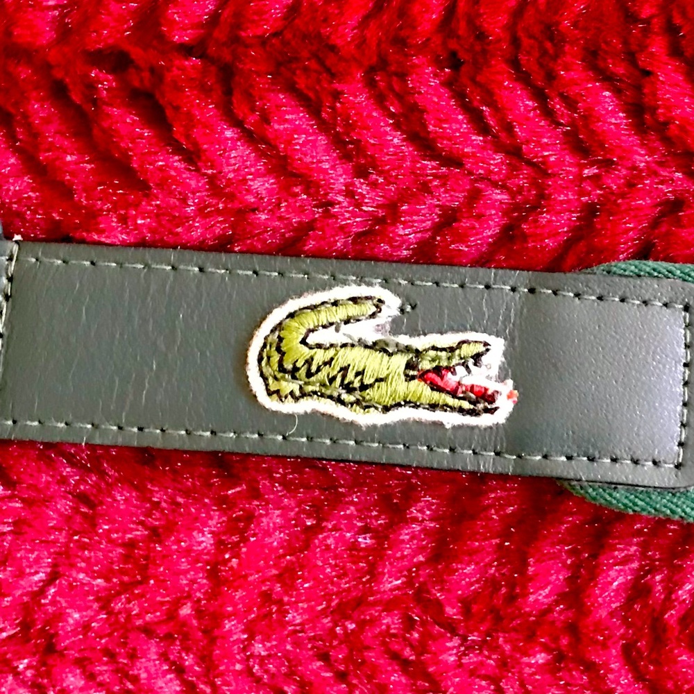 Lacoste belt